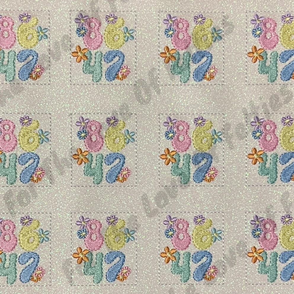 Exclusive Floral 86/ 47 Feltie