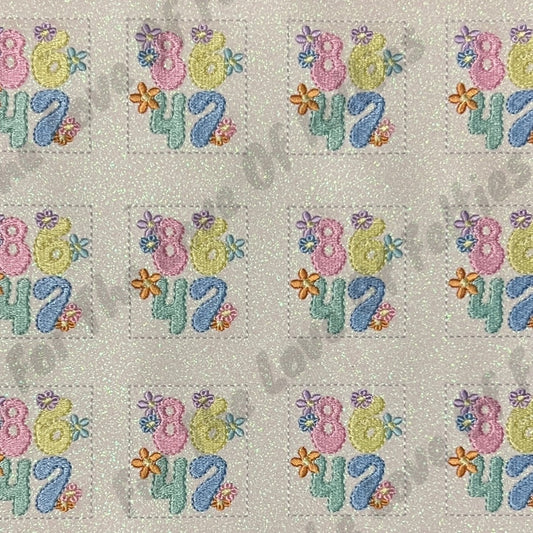 Exclusive Floral 86/ 47 Feltie