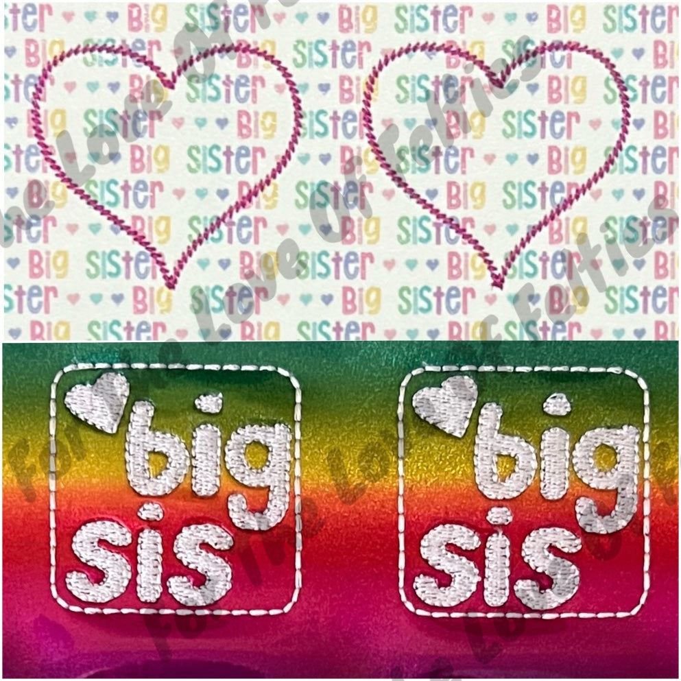 Limited Big Sister Feltie Set