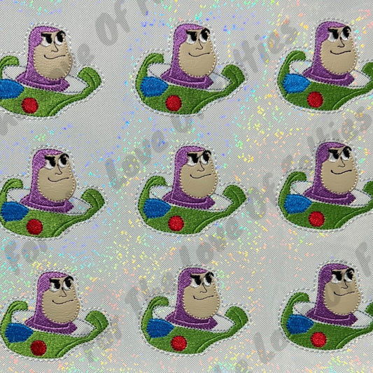 Oversized Toy Space Guy Feltie
