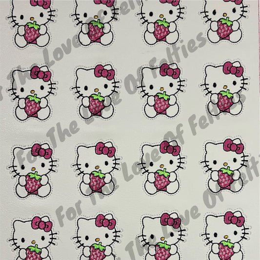 HK With Strawberry Feltie