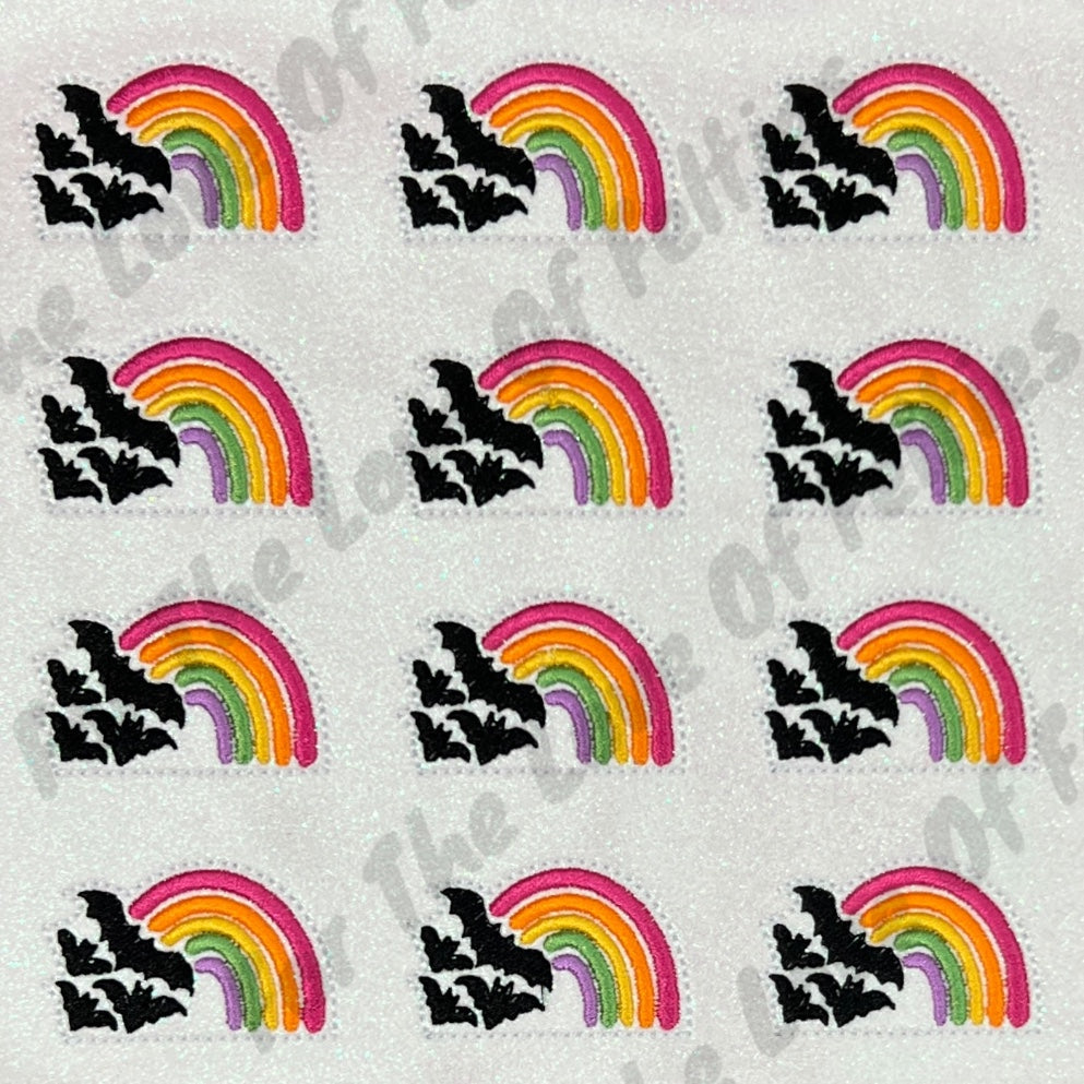 Bat Rainbow Feltie