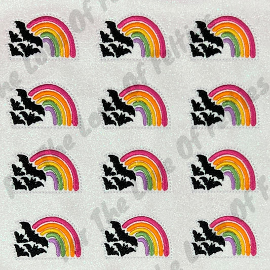 Bat Rainbow Feltie