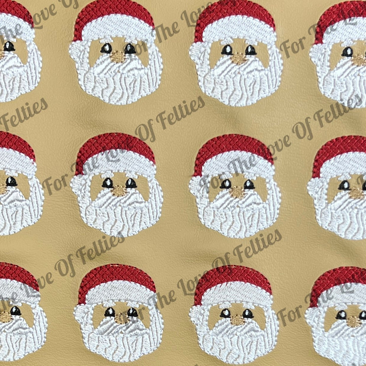 Medium Skinned Santa Claus Feltie