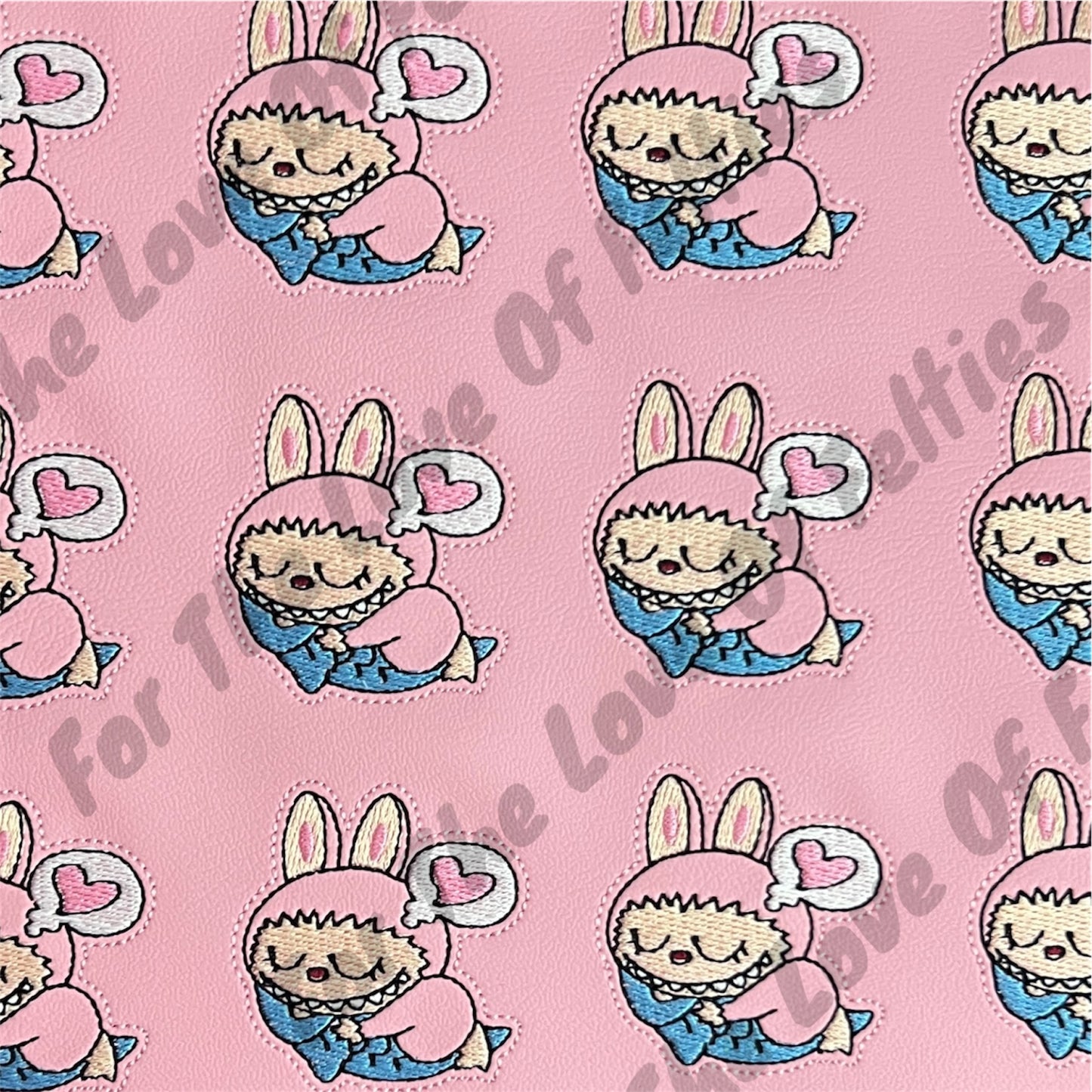 Sleeping Labubu Feltie