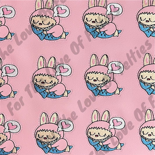 Sleeping Labubu Feltie