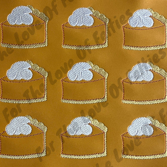 Pumpkin Pie Slice Feltie