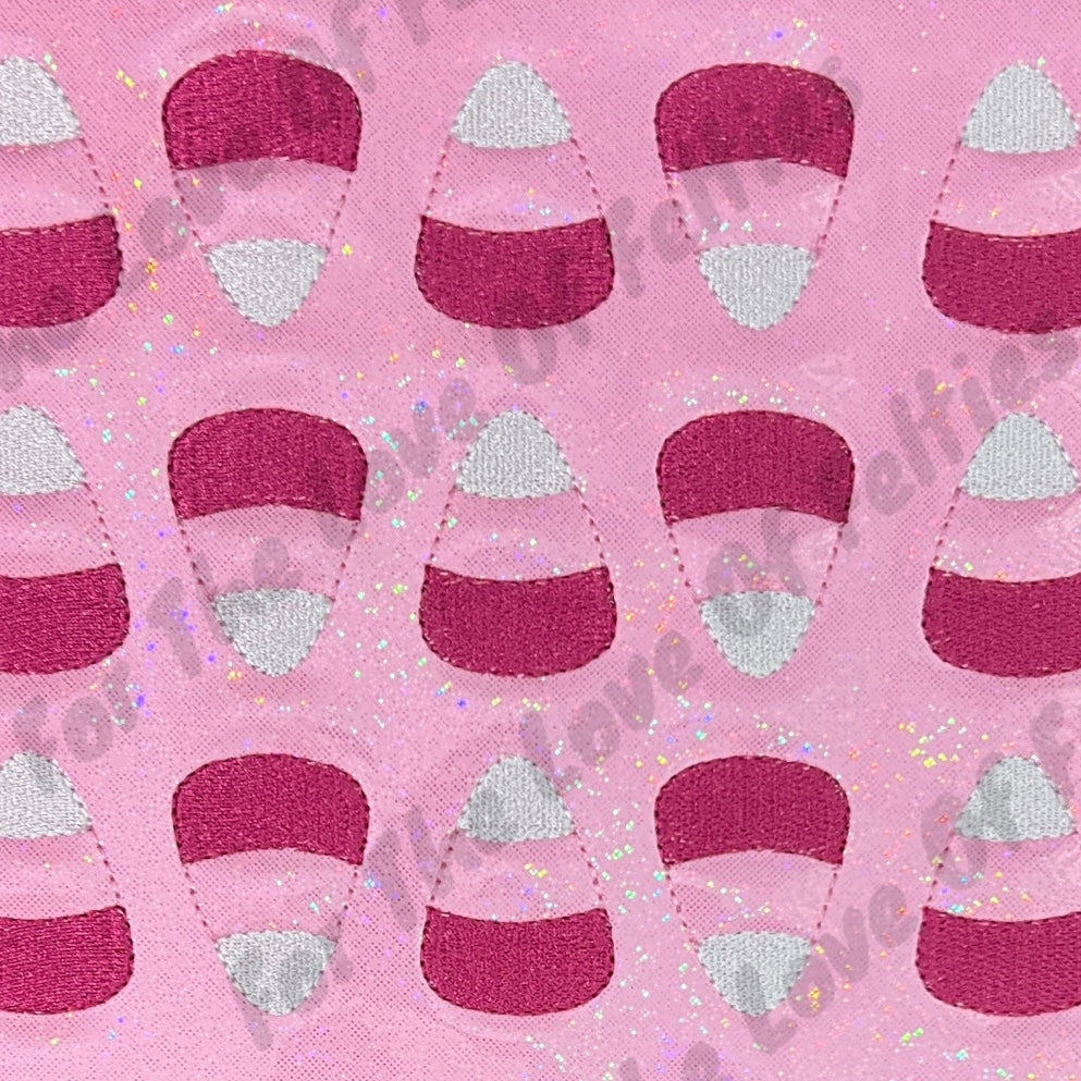 Pink Candy Corn Feltie