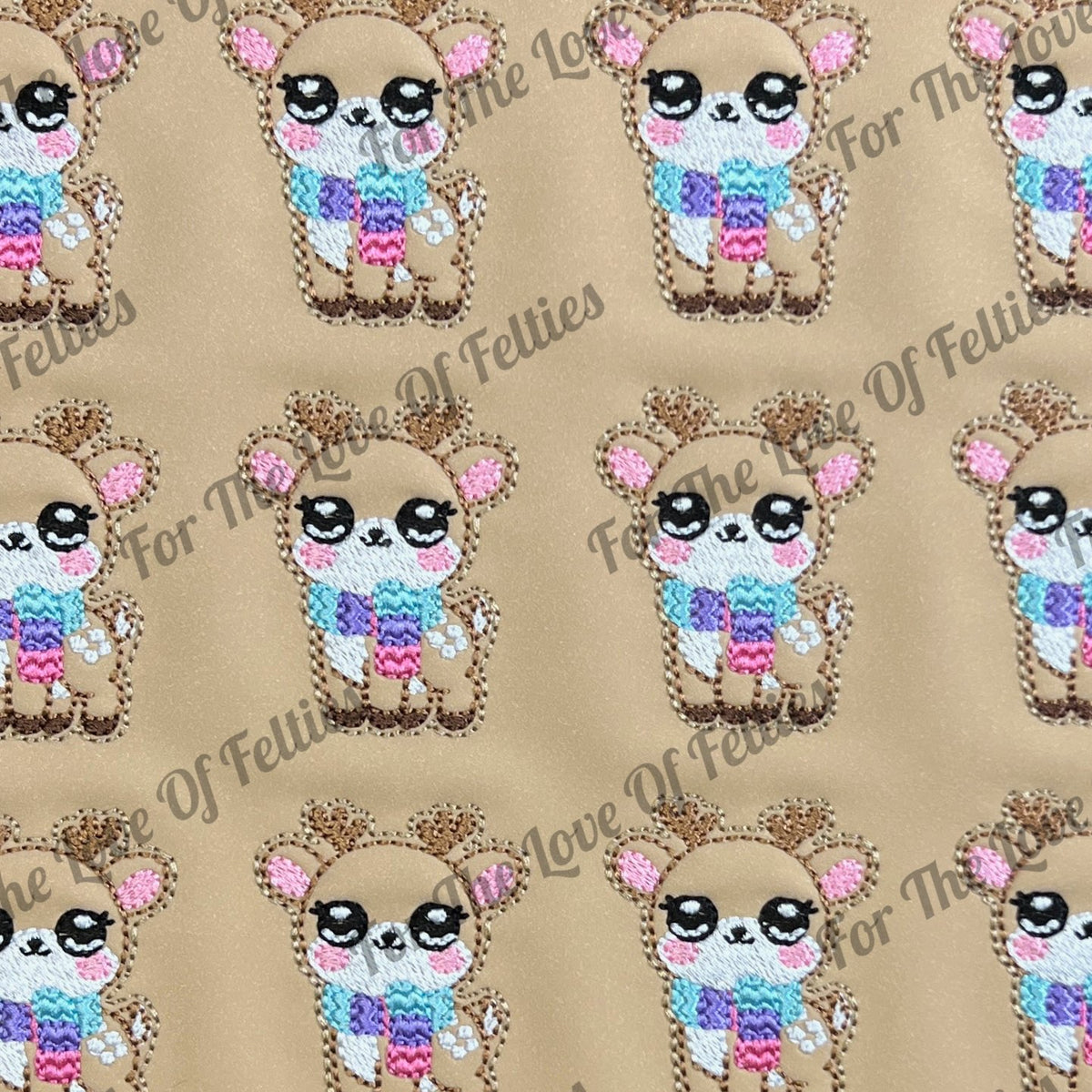 Cute Reindeer Feltie