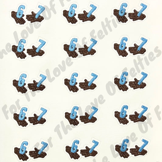 6/7 Dark Skin Feltie