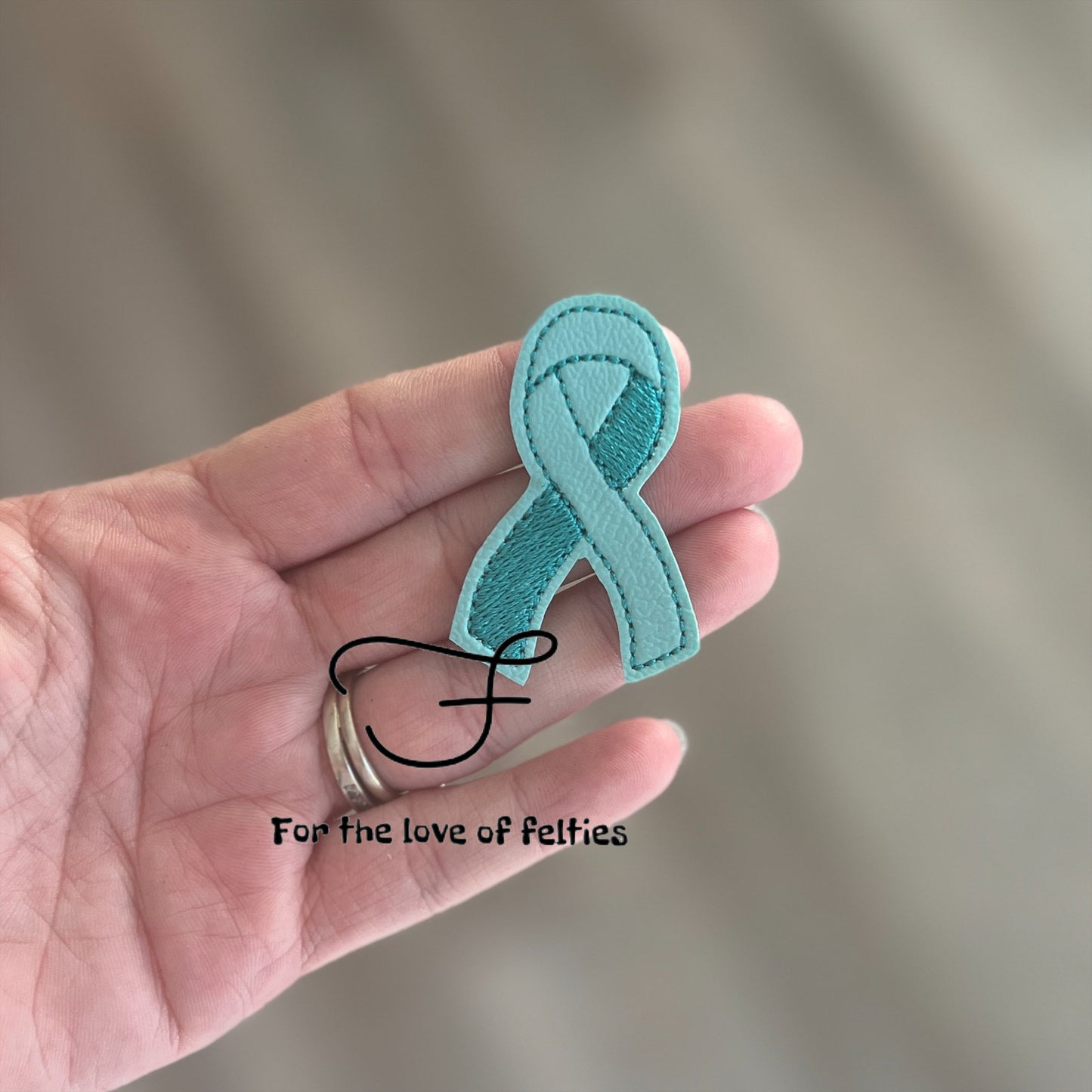 SRS Awareness Ribbon Feltie