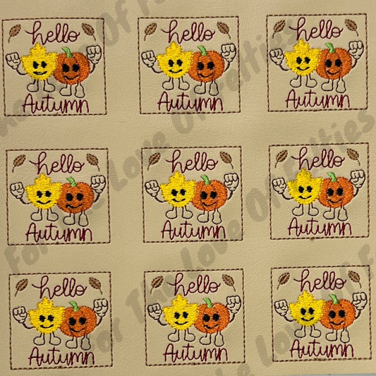 Hello Autumn Feltie