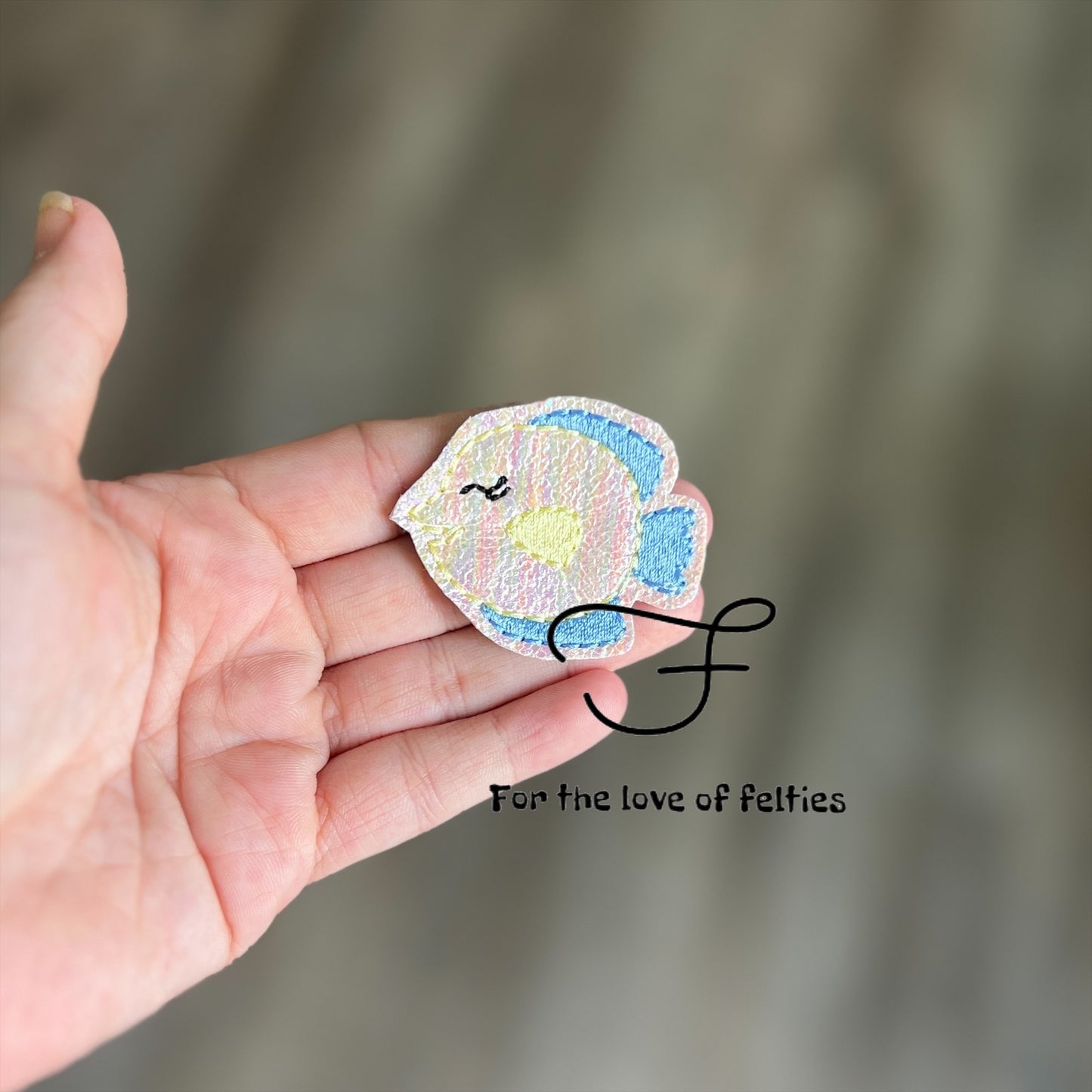 Limited Tropical Fish Feltie