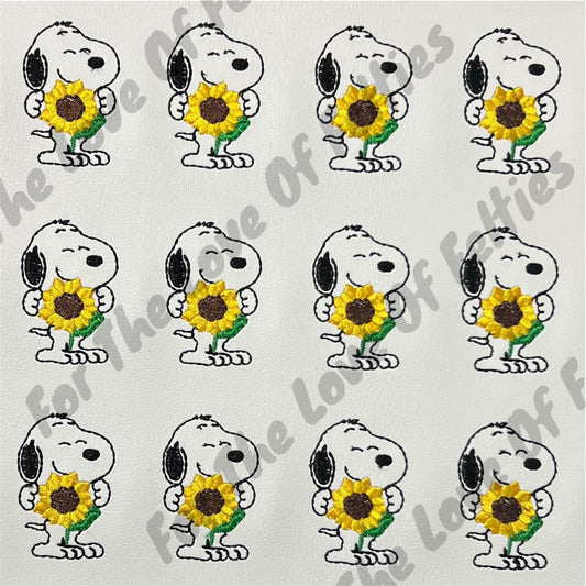 Sunflower Beagle Feltie