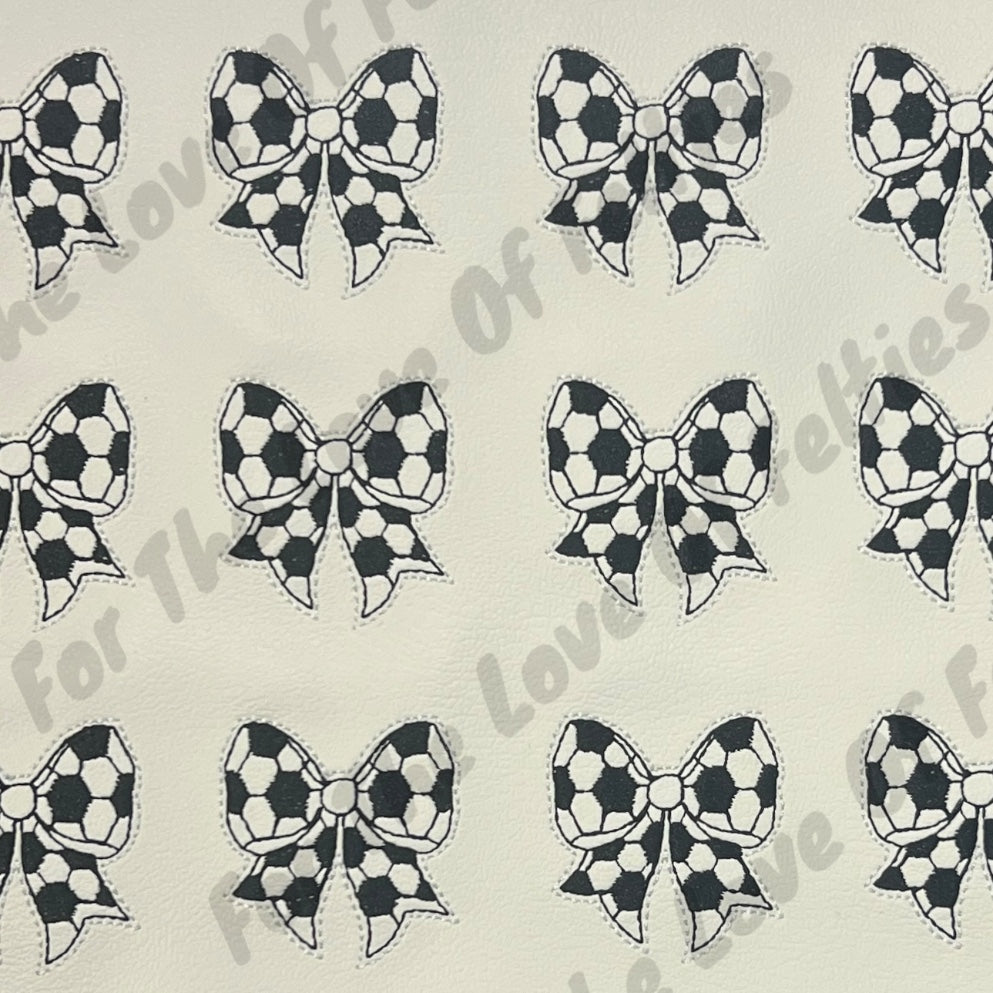 Soccer Bow Feltie
