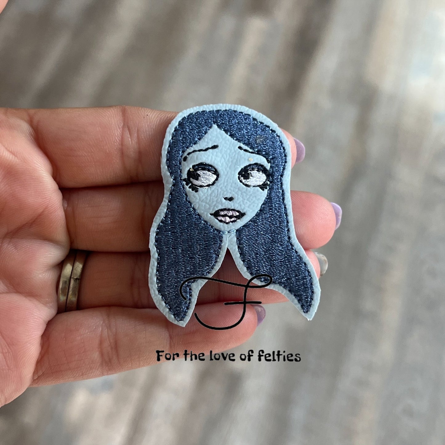 Corpse Bride Feltie