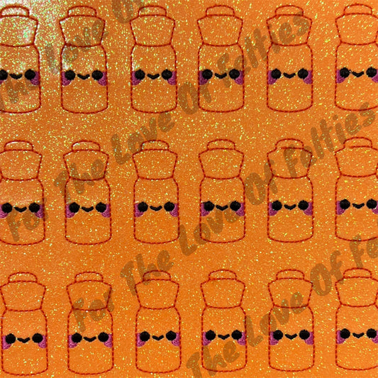 Orange Highlighter Feltie