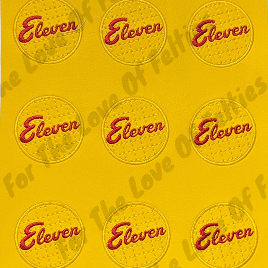 Eleven Waffle Feltie