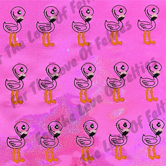 Flamingo Feltie