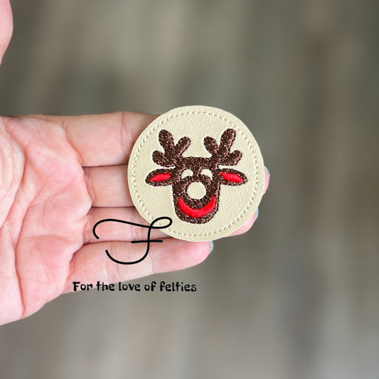 Reindeer Christmas Cookie Feltie