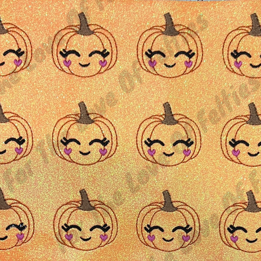 Kawaii Pumpkin Feltie