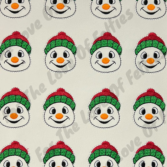 Snowman Head Feltie