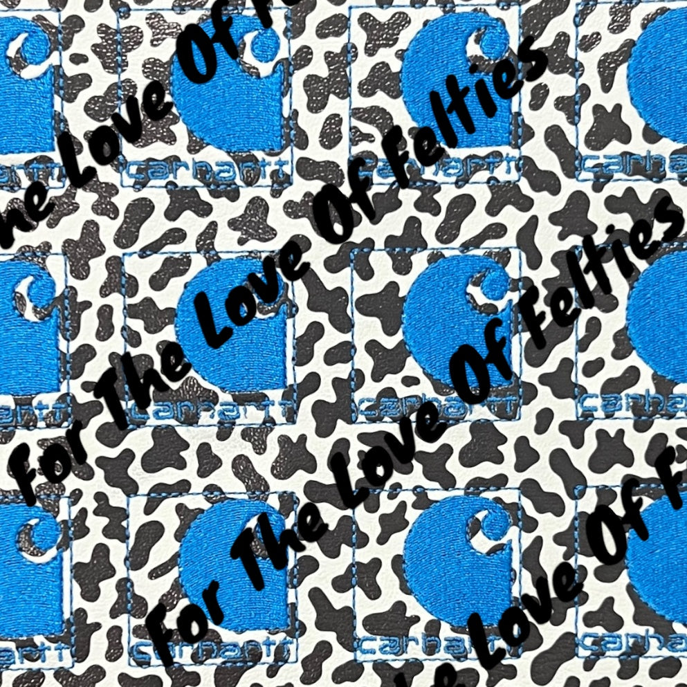 Limited Cow Workwear Logo Feltie