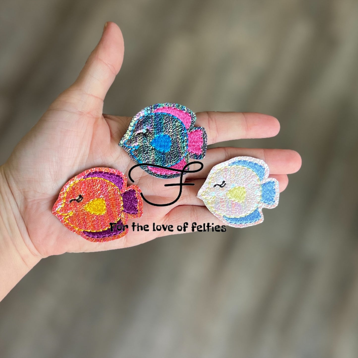 Limited Tropical Fish Feltie