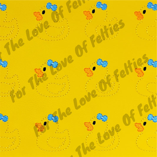 Rubber Duck Feltie
