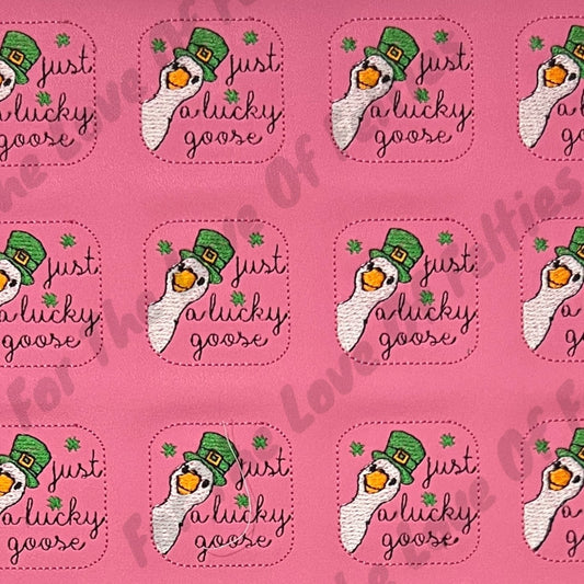 Just A Lucky Goose Feltie