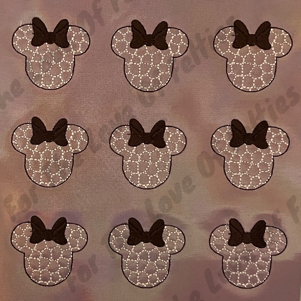 Giraffe Mouse Head Feltie