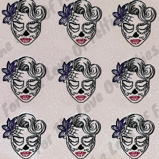 Sugar Skull Girl Feltie