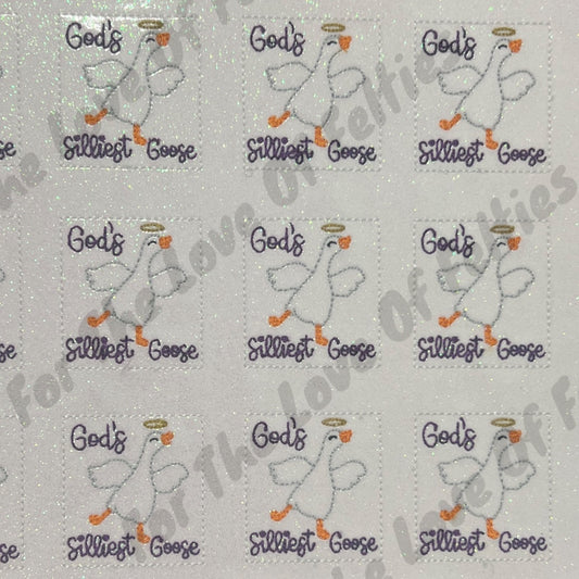 God's Silliest Goose Feltie