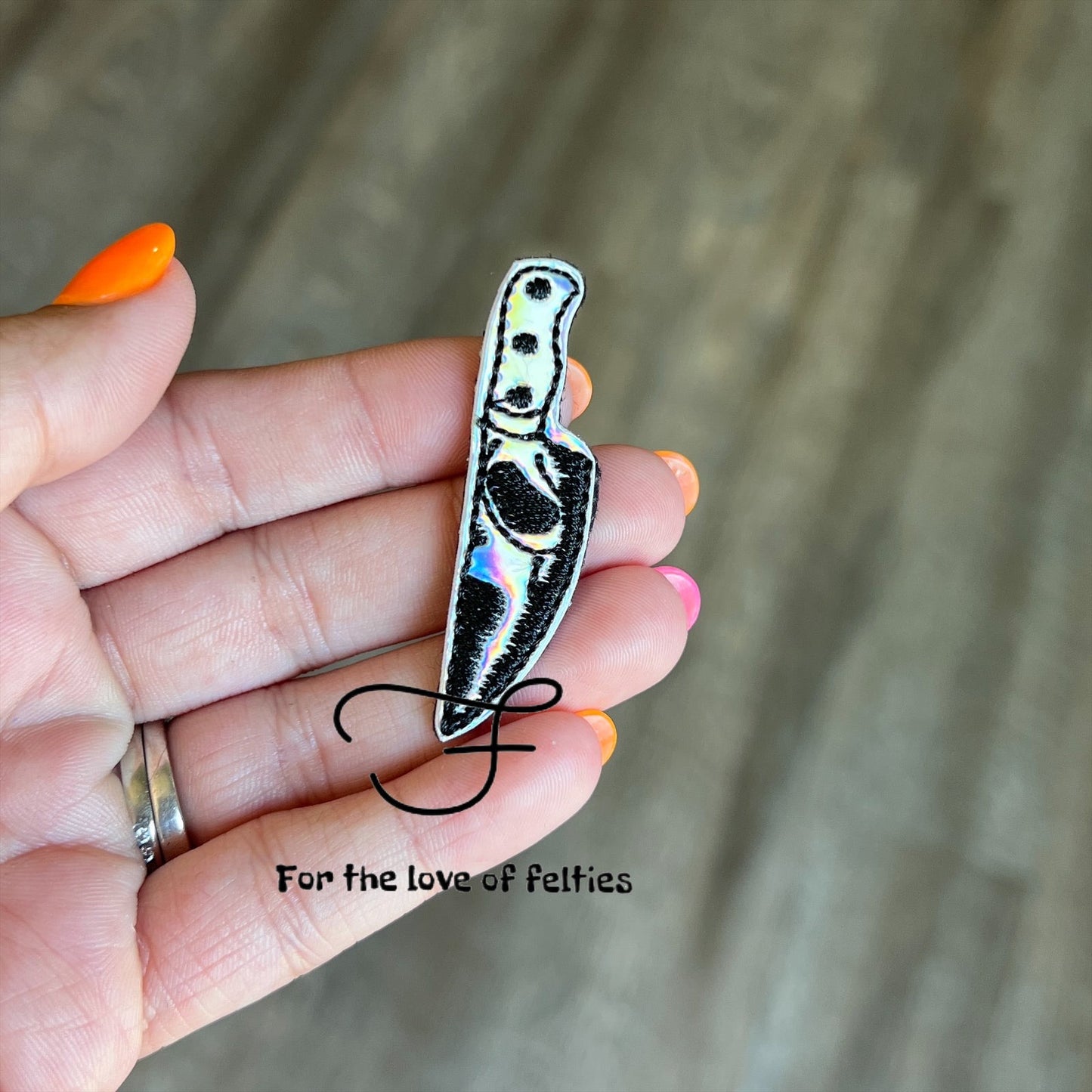 Scream Knife Feltie