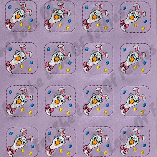 Purple Spring Goose Feltie