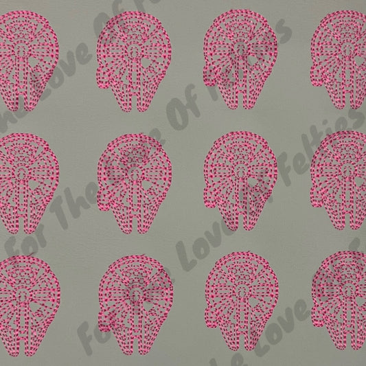 Limited Pink Space Ship Feltie