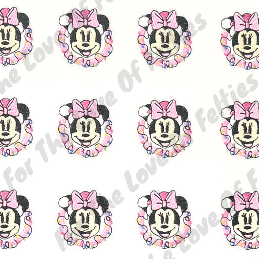 Minnie Wreath Feltie