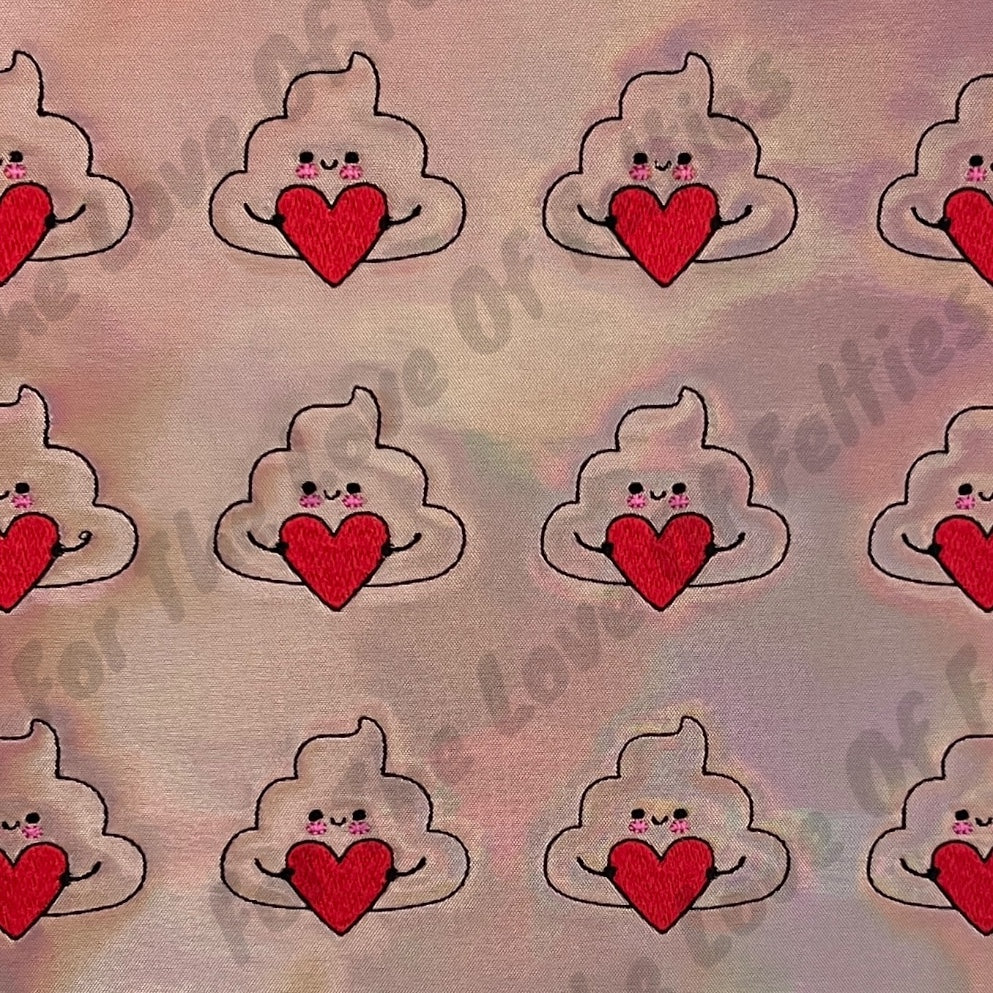Emoji Poop Heart Feltie