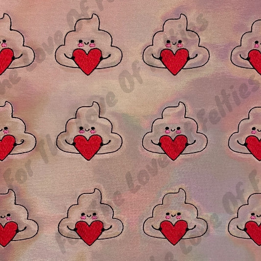 Emoji Poop Heart Feltie