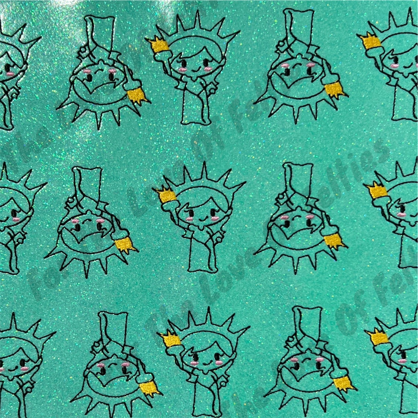 Lady Liberty Feltie