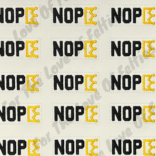 Exclusive Nope Feltie