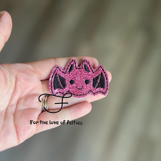 Bat Feltie Snap Clip Cover