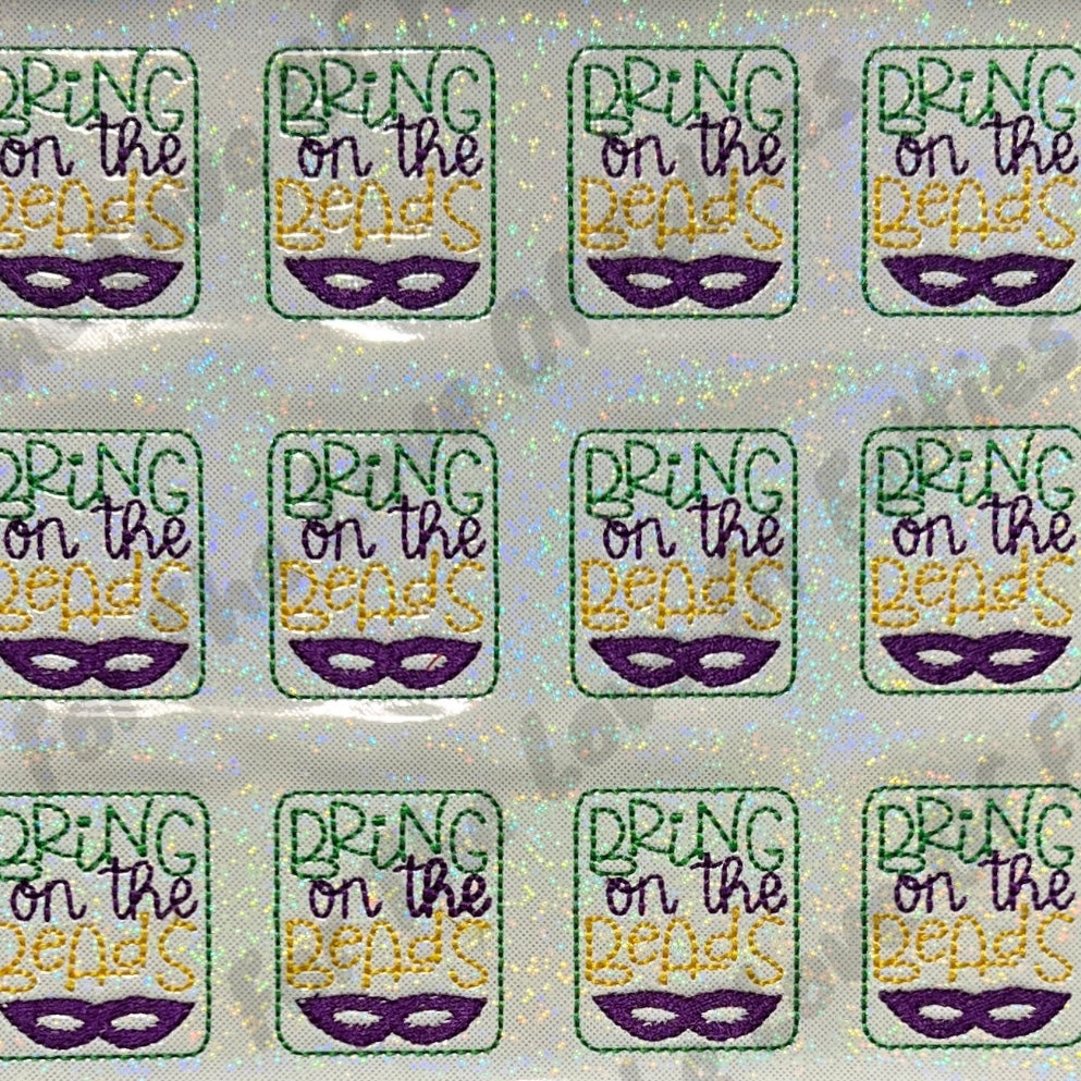 Bring On The Beads Feltie