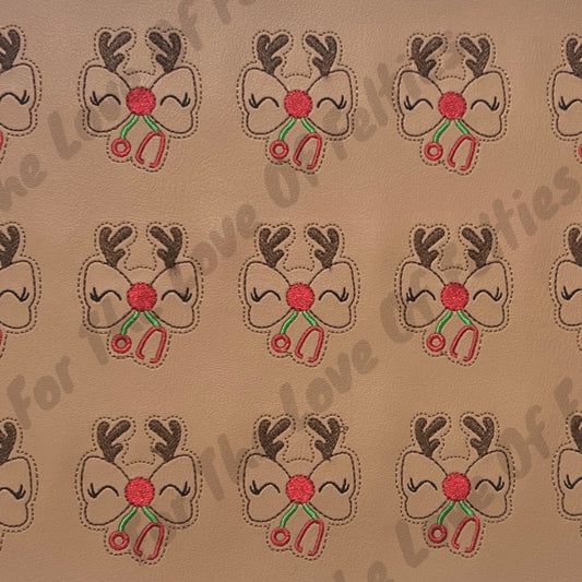 Reindeer Stethoscope Feltie