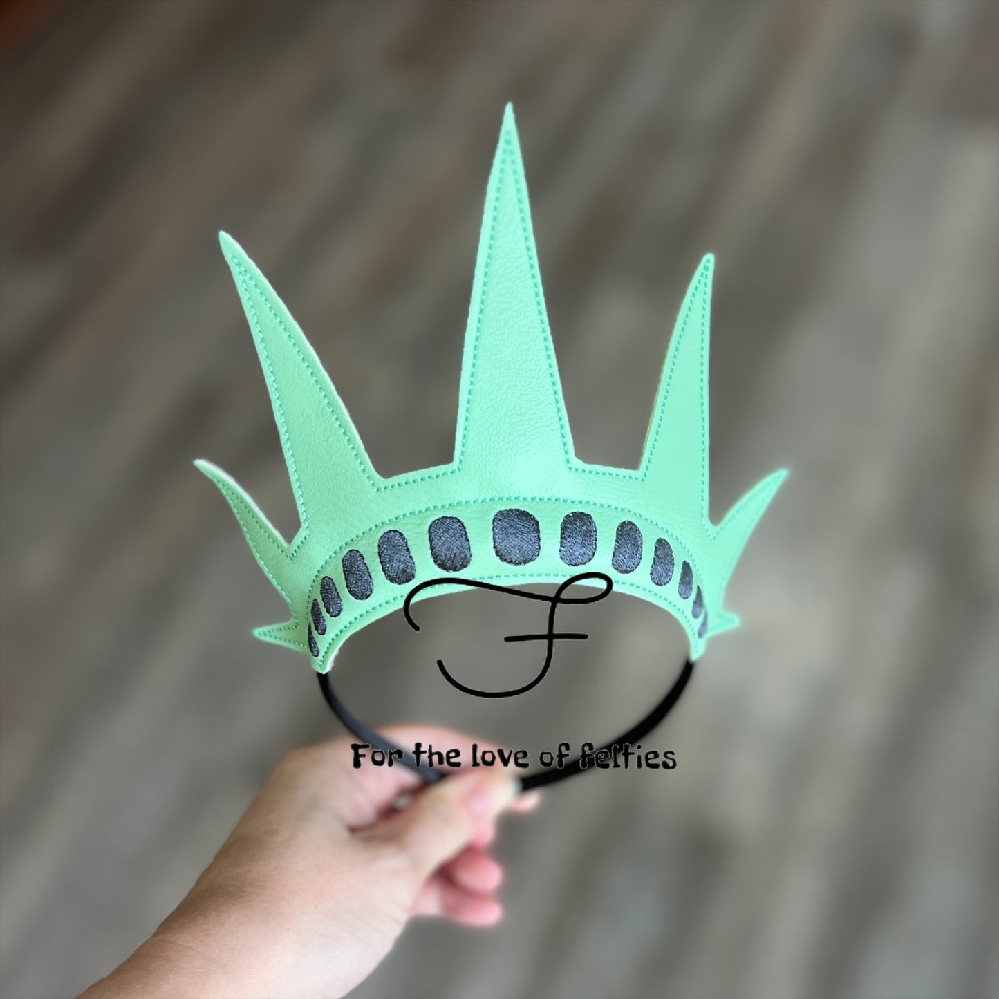 Liberty Crown Headband Slider