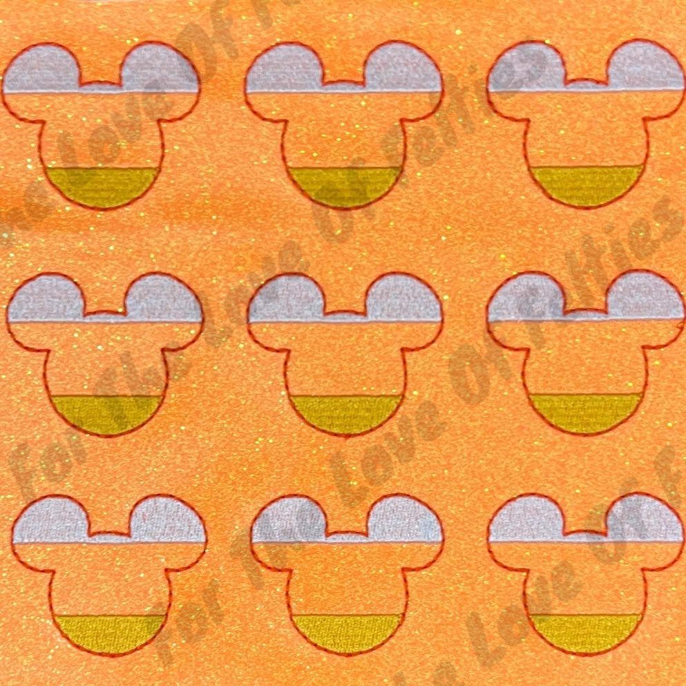 Boy Mouse Candy Corn Feltie