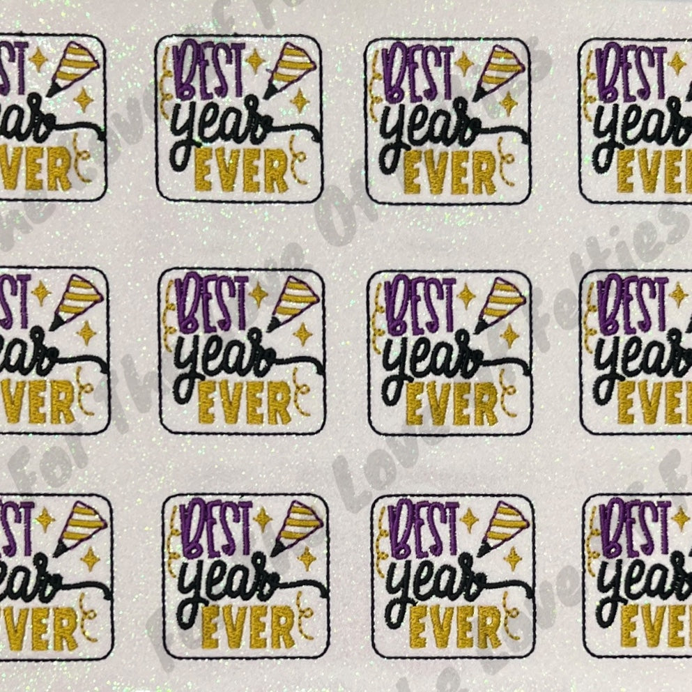 Best Year Ever Feltie