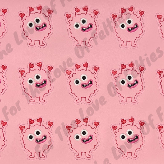 Love Monster 2 Feltie