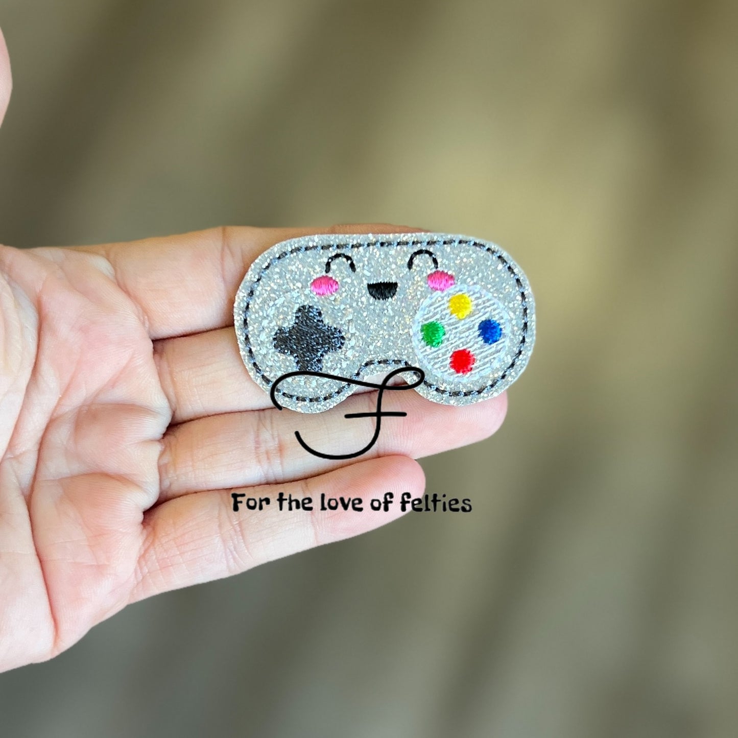 Video Game Controller Feltie