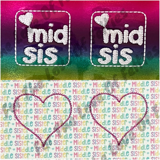 Limited Middle Sister Feltie Set